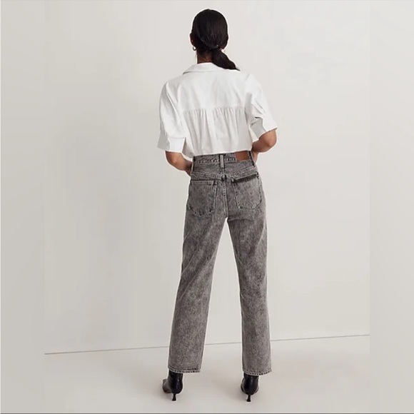 Madewell Perfect Vintage Straight Jean in Acid Wash, size 31 EUC - Picture 10 of 10